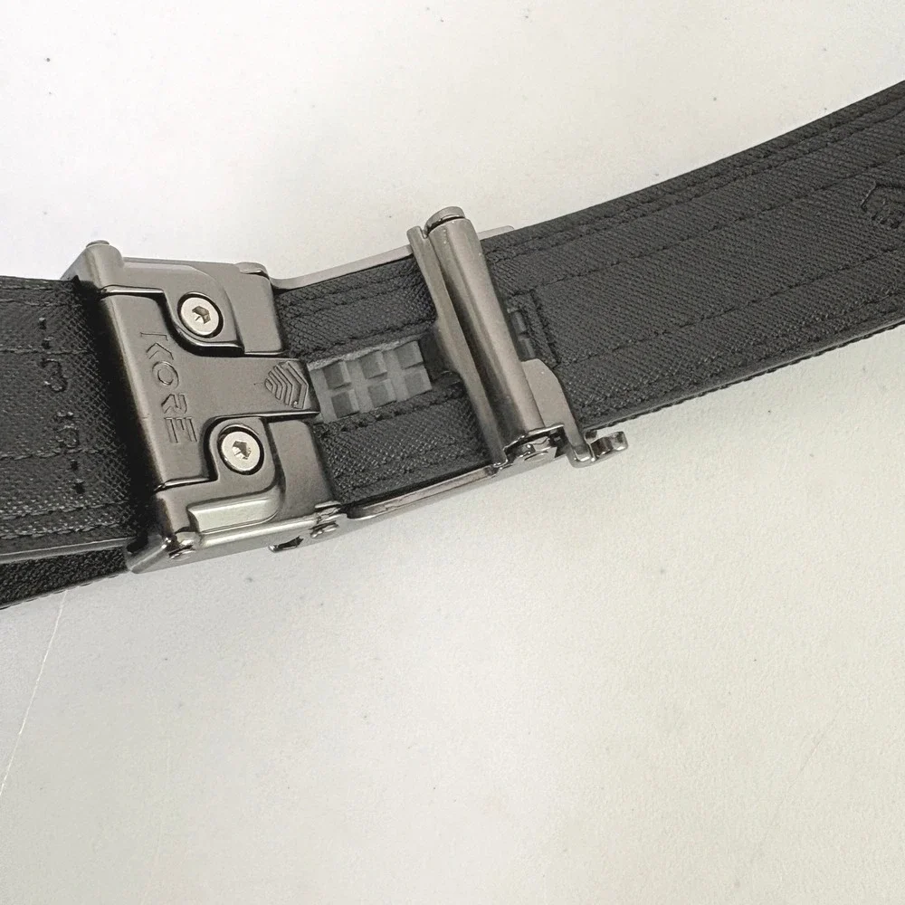 Kore Essentials Tactical Power Core Belt Black Ratchet Size 28 - 35 Adjustable